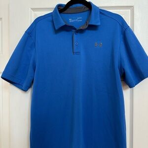 Under Armour Men's Vibrant Blue Polo